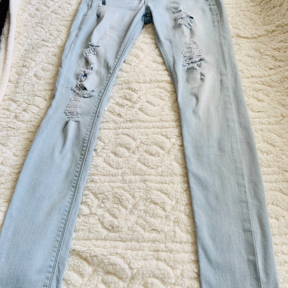Express Super Soft Jean Leggings - Picture 2 of 3